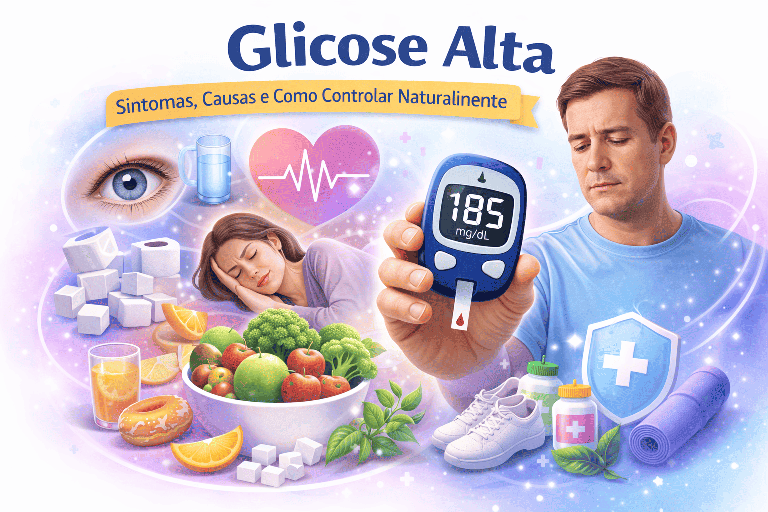 glicose alta sintomas e controle da glicose no dia a dia